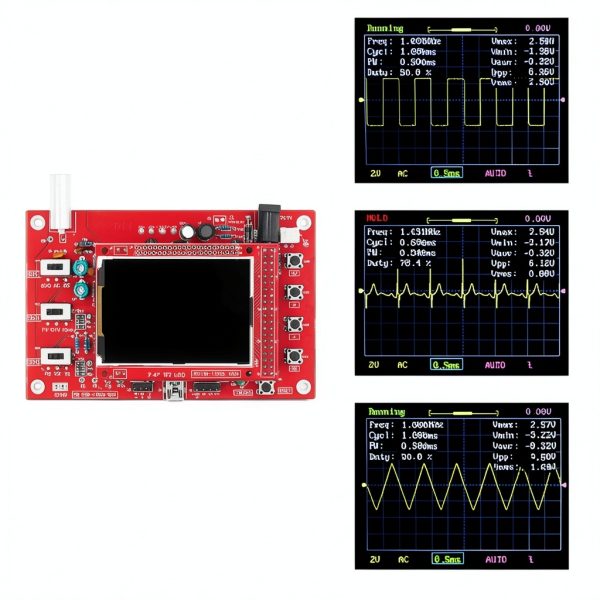 DORHEA Oscilloscope Kit Cortex-M3 STM32F103C8 with 2.4 inch TFT-4