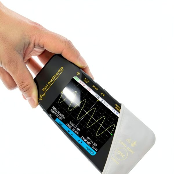 Handheld Oscilloscope BSIDE OT3 10MHz Bandwidth 3.2" TFT Portable-4