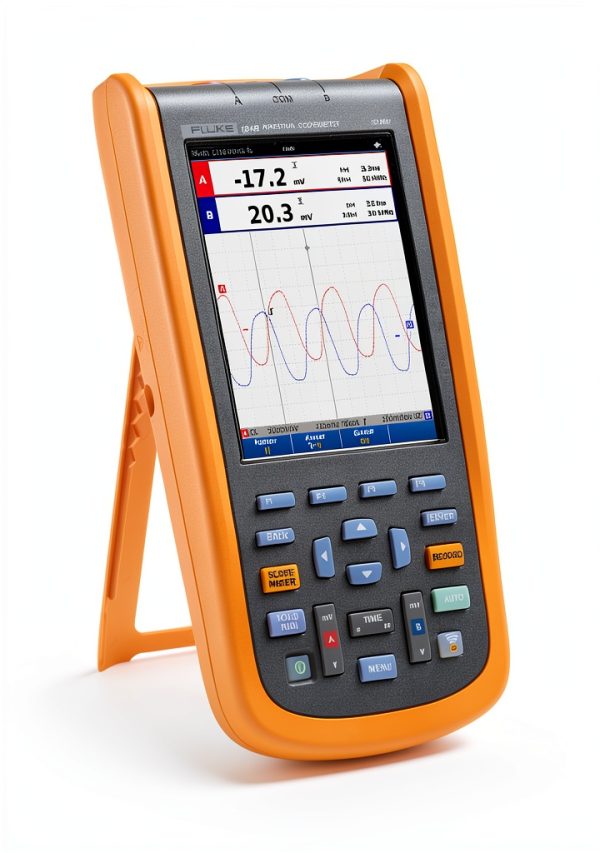 Fluke Dual Channel Oscilloscope 20MHz with Li-Ion Battery Kit 124B-1