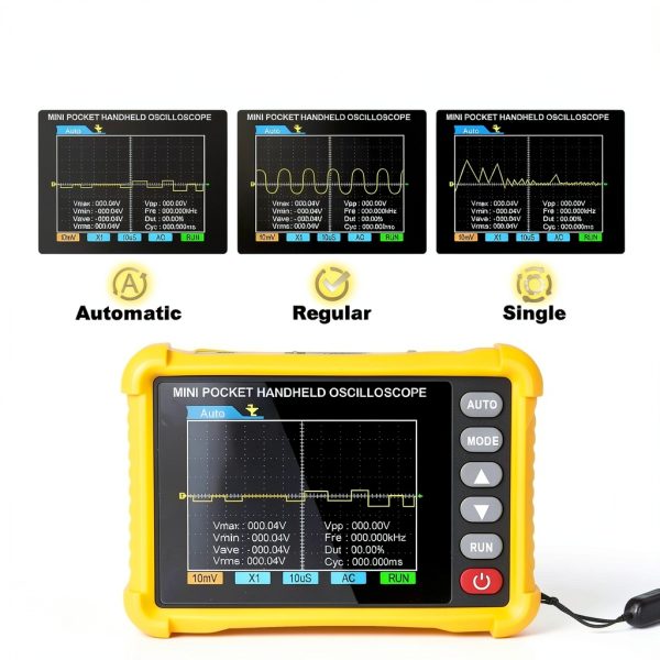 500K Miniature Oscilloscope AOPUTTRIVER Portable-1