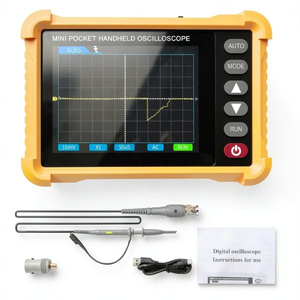 500K Miniature Oscilloscope AOPUTTRIVER Portable-0