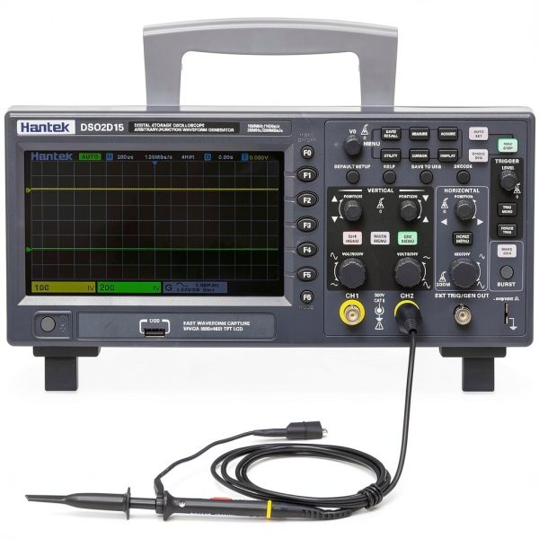 Hantek DSO2D15 150MHz 2‑Channel Oscilloscope with 1GS/s Sampling-2