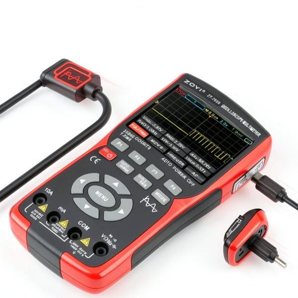 Mazpigu Dual Channel Oscilloscope ZT-703S 200MSa/s 3.5MHz Bandwidth-5