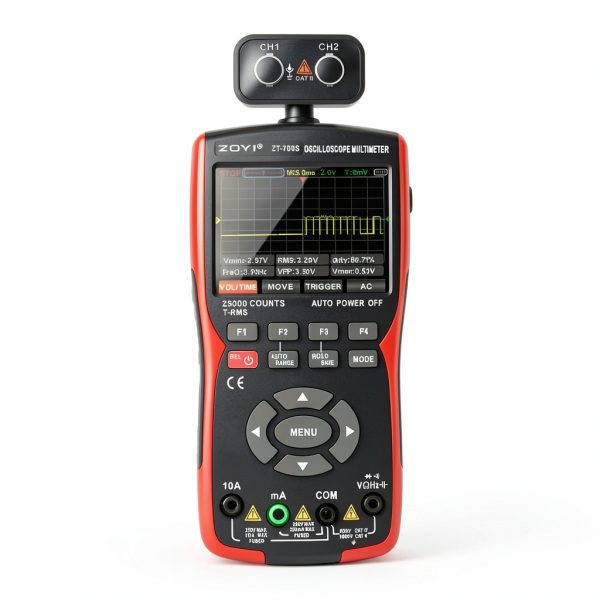 Mazpigu Dual Channel Oscilloscope ZT-703S 200MSa/s 3.5MHz Bandwidth-6