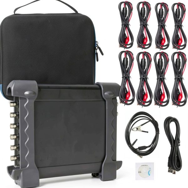 Hantek 1008C Oscilloscope 8 Channel Diagnostic USB Plug‑and‑Play-0