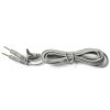 DC 3.5mm Length 60'' Electrode Wires for Tens EMS Machine 2-pin Cables Standard Connection 3.5mm Reusable 2mm Plug in Long-Life Massage Machine, Pack of 2-4