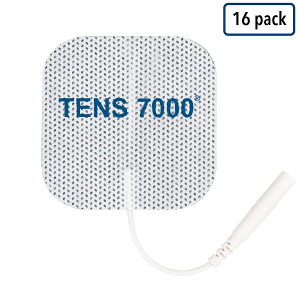 TENS 7000 TENS Pads Replacement, Battery Kit - Includes 16 Premium TENS Unit Replacement Pads, 4 Lead Wires, 9-Volt Replacement Battery, 1 Electrode Pad Holder For Stim Pads-5