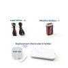 TENS 7000 TENS Pads Replacement, Battery Kit - Includes 16 Premium TENS Unit Replacement Pads, 4 Lead Wires, 9-Volt Replacement Battery, 1 Electrode Pad Holder For Stim Pads-1